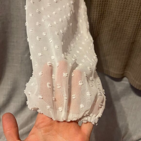 NWOT Womens SHEIN Long Sleeve Blouse - Picture 5 of 7